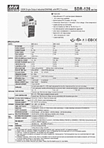 DataSheet SDR-120-12 pdf